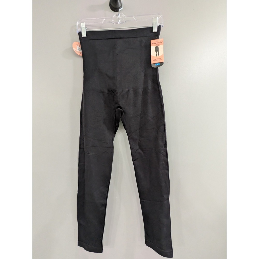 NEW XL Shapermint Essentials High Waisted‎ Shaping Leggings SOLID Black WOMENS